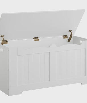Houten Opbergkist met Deksel - 100 cm Breed, Ideaal voor Entree of Slaapkamer