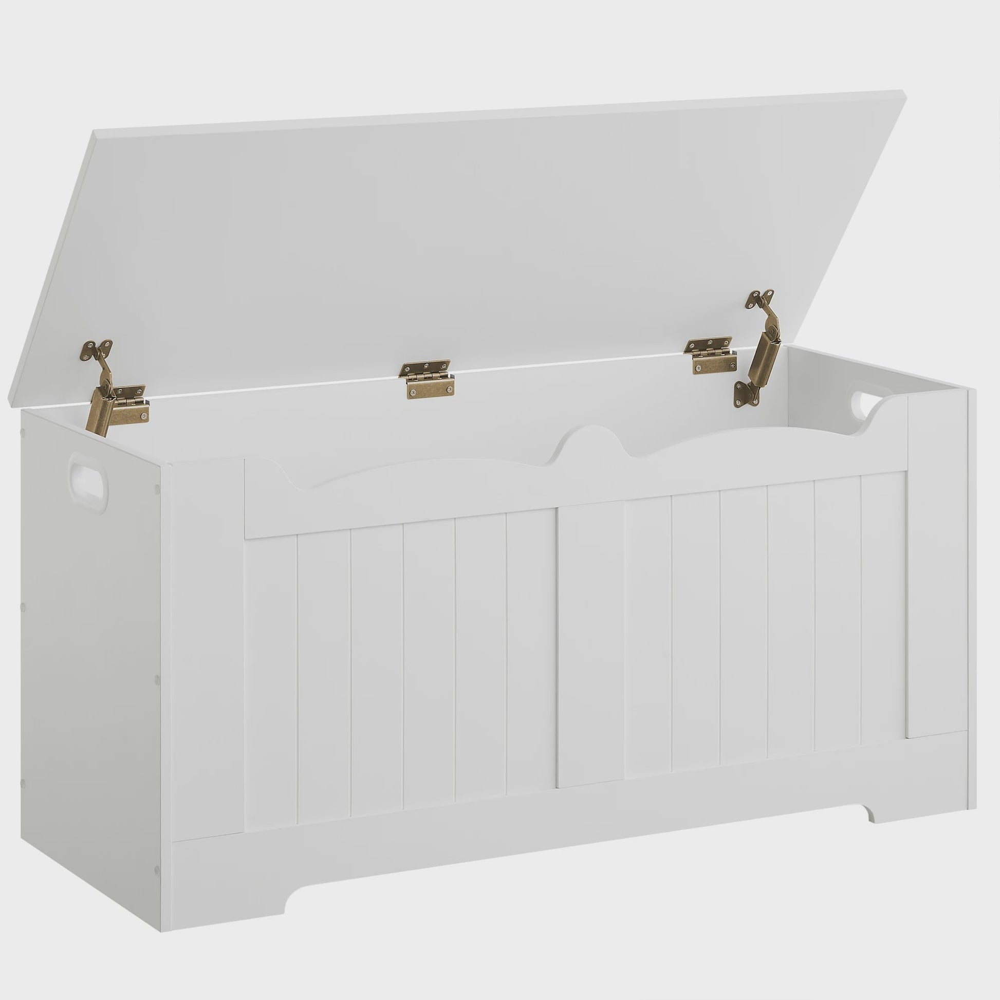 Houten Opbergkist met Deksel - 100 cm Breed, Ideaal voor Entree of Slaapkamer
