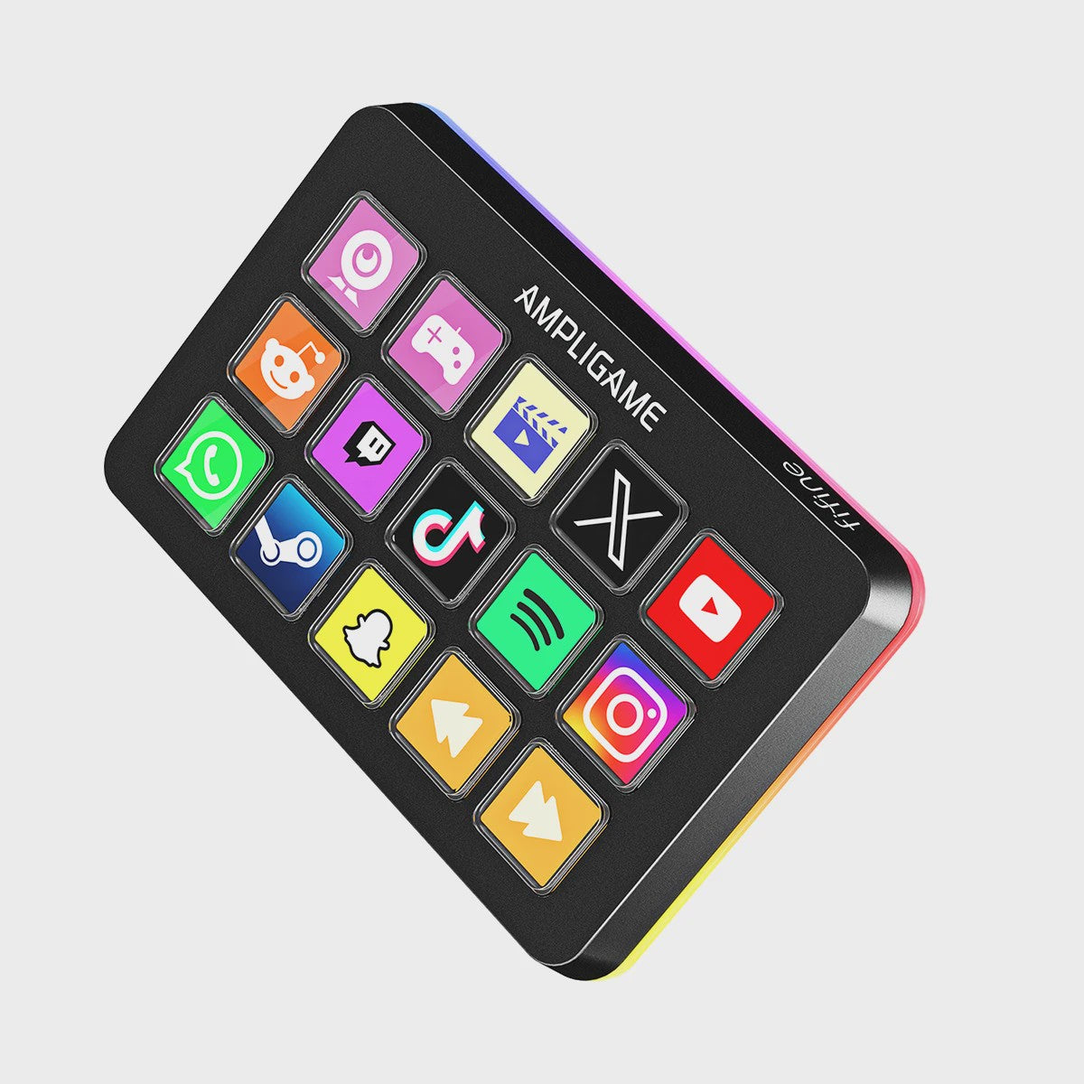 FIFINE D6 Macro Stream Controller: 15 Programmeerbare Toetsen voor Streamen