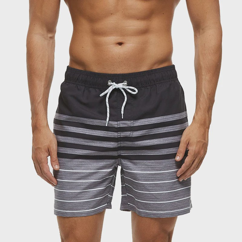 Herenshorts met Zomerse Print - Zwembroek, Strandshort & Sportbroek met Zakken
