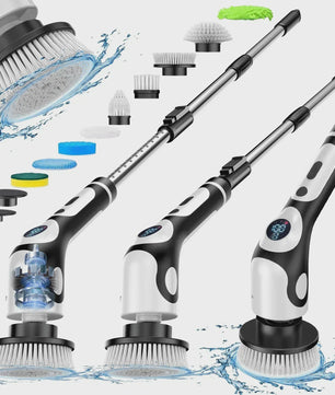 Multifunctionele Elektrische Reinigingsborstel - Draadloos, Verstelbaar & IPX7 Waterdicht