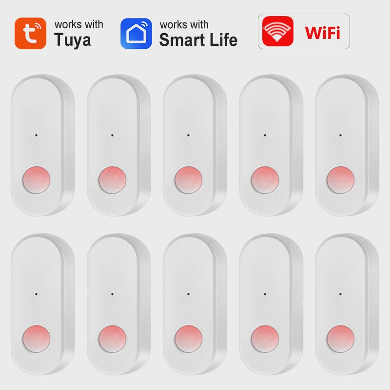 Tuya WiFi PIR Bewegingsmelder - Slimme Home Beveiliging met Smart Life App