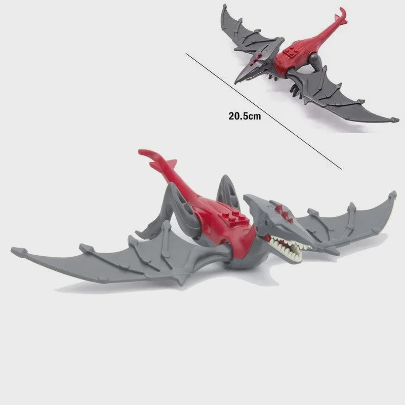 Grote Dinosaurus Bouwstenen Set - T-Rex, Velociraptor & Meer - Speelgoed voor Kinderen