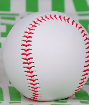 Set van 6 Harde Baseballs - Standaard Maat, Leer, Oefen & Trainingsballen