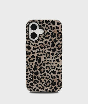 Luxe Leopard Print Hoesje voor iPhone - Dubbellaags Bescherming
