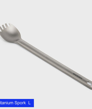 Widesea Titanium Spork - Lichtgewicht Outdoor Bestek voor Kamperen, Hiken en Reizen