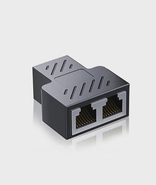 RJ45 Netwerk Splitter Adapter: Verdeel 1 Ethernet Poort naar 2