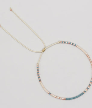 Zomerse Miyuki Kralen Armband - Turquoise & Blauw - Boho & Etnisch