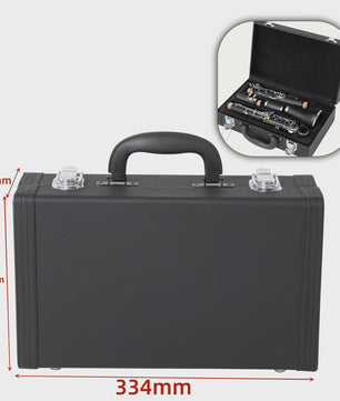 Draagbare Hardcase Klarinet Koffer - Waterdicht en Stevig Opbergtas
