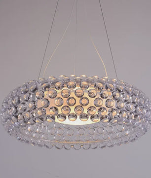 Foscarini Caboche Hanglamp - Luxe Acryl Bol Pendel voor Woonkamer, Eetkamer & Slaapkamer
