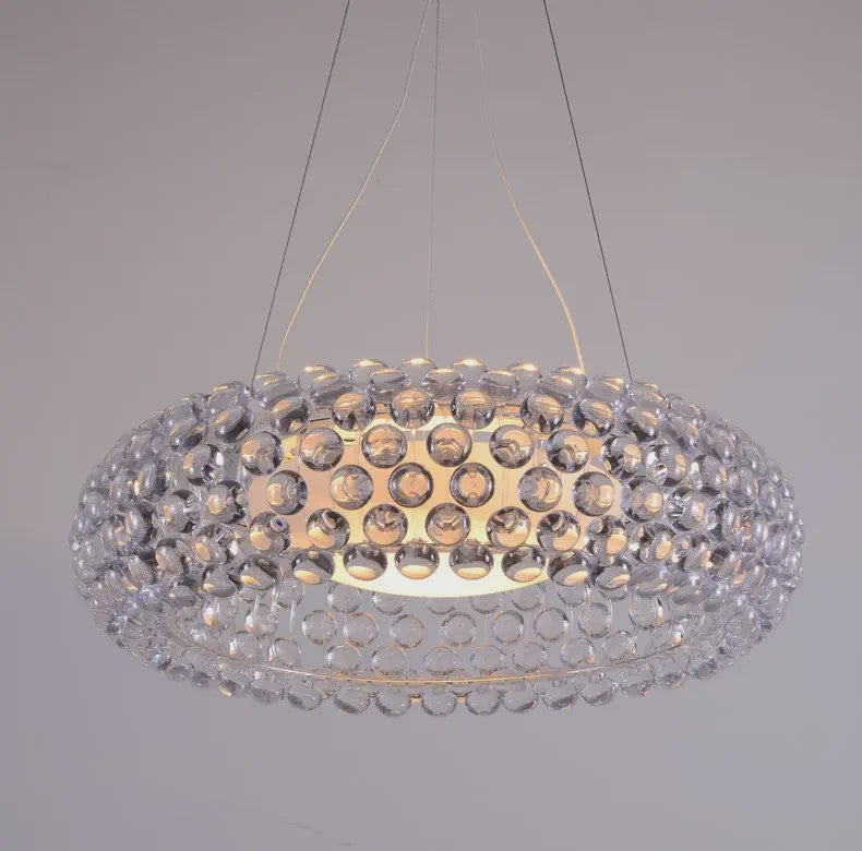 Foscarini Caboche Hanglamp - Luxe Acryl Bol Pendel voor Woonkamer, Eetkamer & Slaapkamer