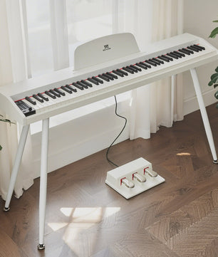 Digitale Piano 88 Toetsen met Hamer Mechaniek, 3 Pedalen en MIDI-USB
