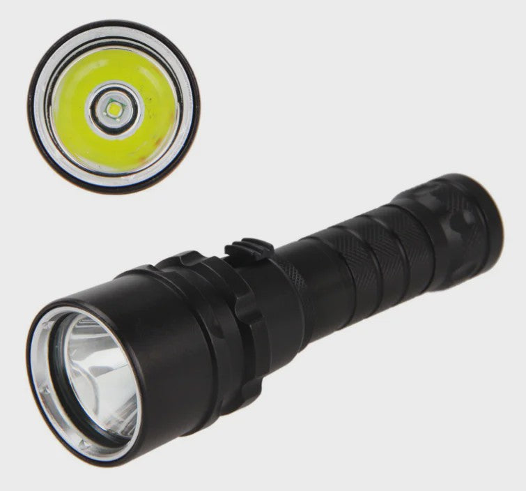 ESMARTER Professionele Duiklamp LED Super Fel T6/L2 Waterdicht met 18650 Batterij
