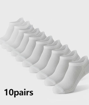10/20 Paar Heren Enkel Sokken - Ademend Mesh, Sport & Casual, Zomer