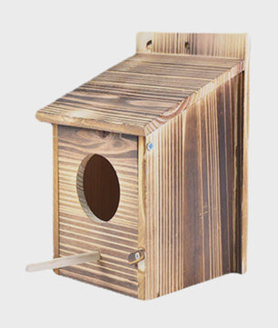 Houten Vogelhuisje Buiten - Weerbestendig Nestkastje voor Vogels & Papegaaien