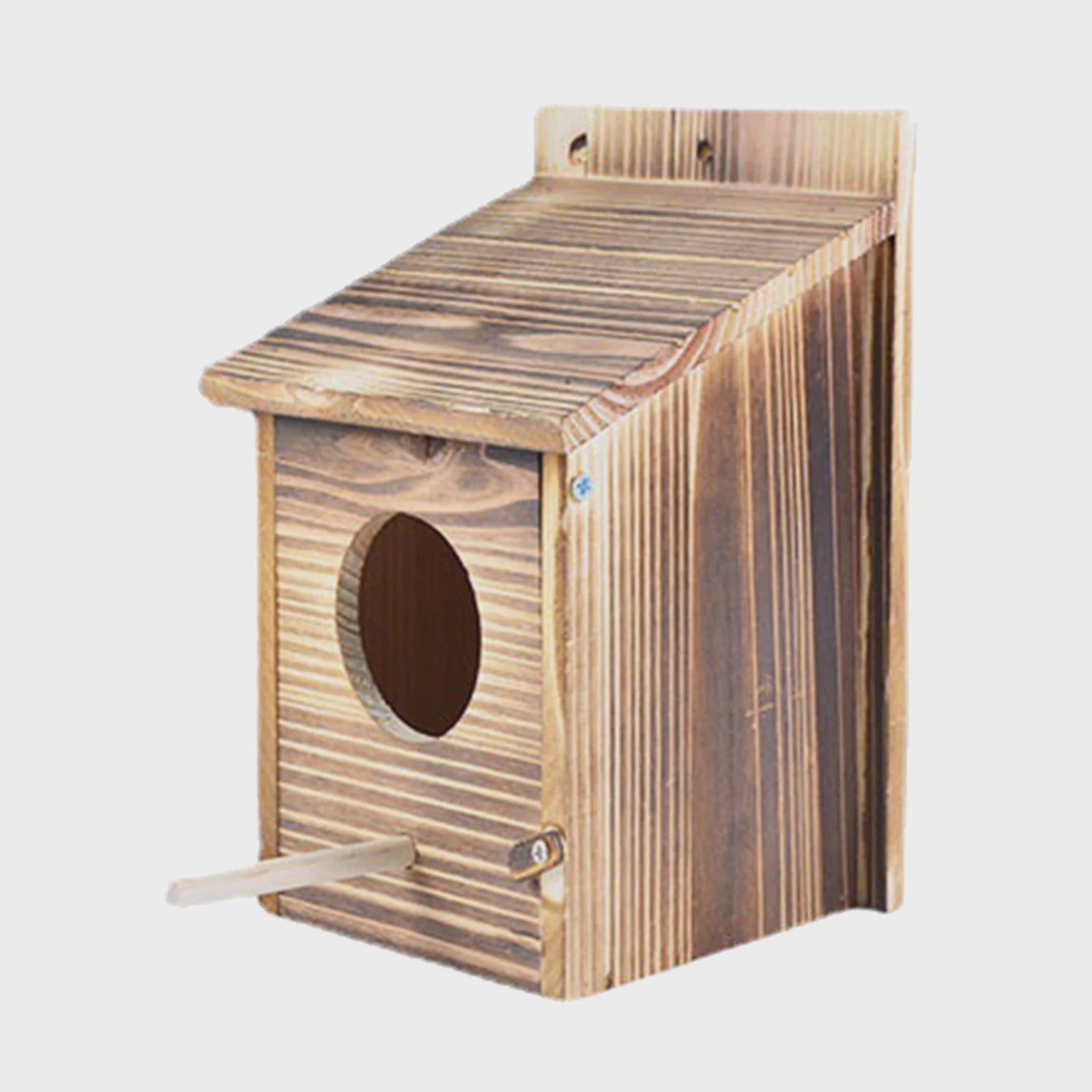 Houten Vogelhuisje Buiten - Weerbestendig Nestkastje voor Vogels & Papegaaien