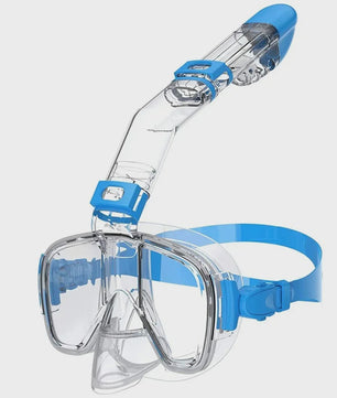 Professioneel Snorkelmasker Volledig Gelaat - Anti-Fog & Ademend - Voor Kinderen en Volwassenen