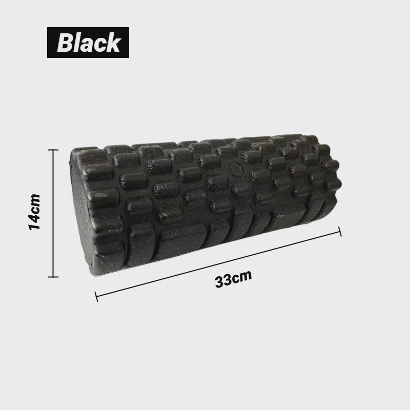 High-Density Solid Core For Muscle Recovery/Massage, Durable Fitness Tool 33Cm Foam Roller Yoga Massage