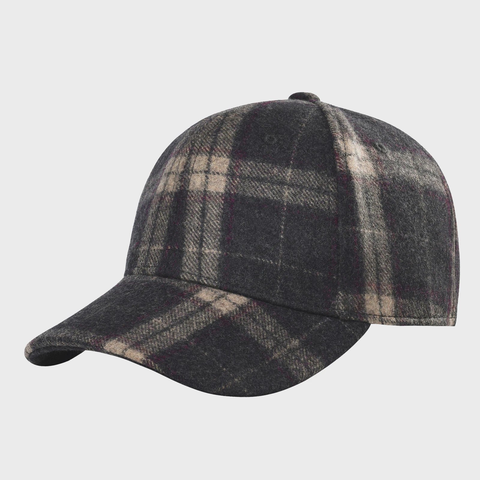 Herren Tweed Baseball Cap - Stijlvolle Wolmix Pet voor Heren