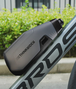 ThinkRider Aerodynamische Fietsbidon 650ml met Framehouder - Lichtgewicht & Snel Drinken