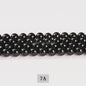 Natuurlijke Zwarte Toermalijn Kralen Rond Losse Spacer Edelsteen - 4-12mm voor Sieraden Maken