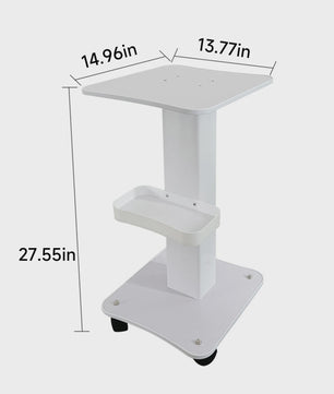 3-Laags Salon Trolley met Grote Capaciteit en 40KG Draagvermogen