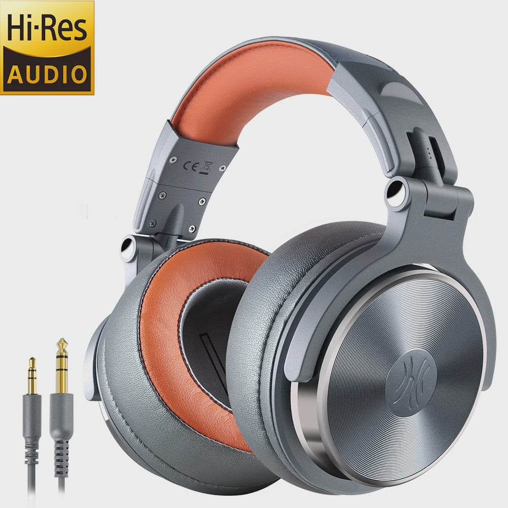 OneOdio Studio DJ Koptelefoon - Over-Ear, Hi-Res Audio, Ingebouwde Microfoon, 3.5mm/6.35mm