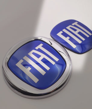 Fiat Embleem / Logo Badge voor Grille, Motorkap, Kofferbak - Diverse Maten