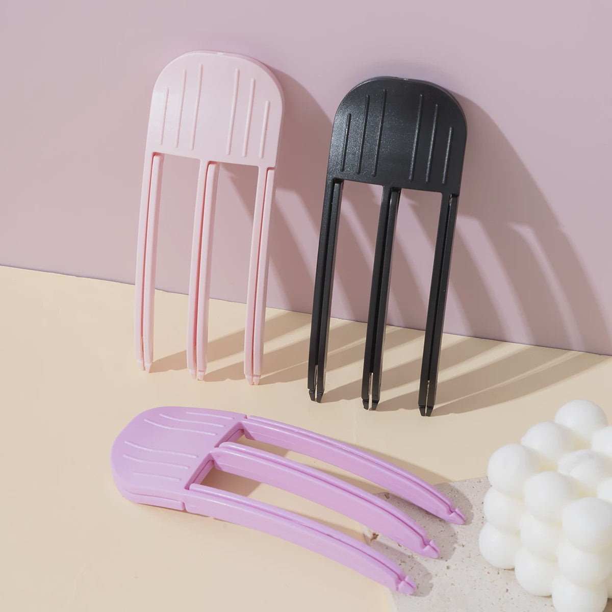 Volume Haarclips voor Krullen en Pony - Fixeer je Kapsel met Stijl