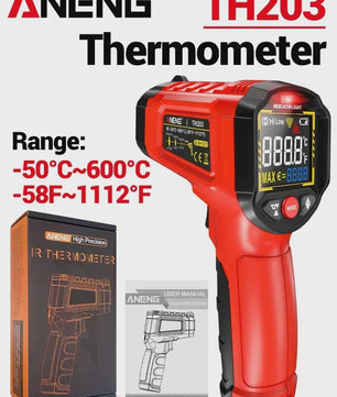 ANENG TH203 Infrarood Thermometer -50°C tot 600°C Contactloze Pyrometer