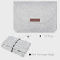 Luxe Vilt Laptop Sleeve - Beschermhoes voor MacBook & Notebooks (11-15.6 inch) - Inclusief Muismat
