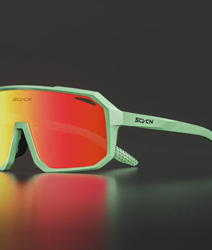 SCVCN Sportfietsbril voor Heren & Dames - UV400 Bescherming, Wielrennen, Mountainbiken & Outdoor