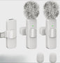Draadloze Lavalier Microfoon - Mini Clip-on met Ruisonderdrukking voor iPhone, iPad & Android