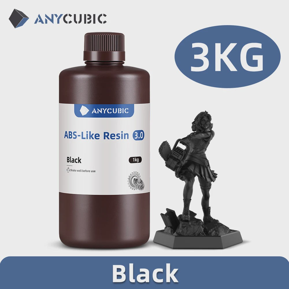 Anycubic ABS-Like Resin 3.0 - Hoge Nauwkeurigheid, Sterk & Lage Krimp voor 3D Printers