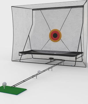 Stevig Golf Oefennet 3.6m x 2.7m met Bal Retour & Draagtas - Indoor/Outdoor Golf Trainingsnet