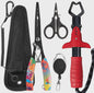 Multifunctionele Visset: RVS Pliers, Lijnknipper & Fish Grip - Zoutwaterbestendig