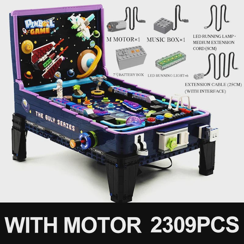 GULY 60526 Pinball Machine Bouwset - Interactief Educatief Speelgoed