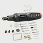 Draadloze Roterende Tool Kit: Graveerpen voor Hout, Metaal, Glas & Sieraden - DIY Mini Boormachine met USB