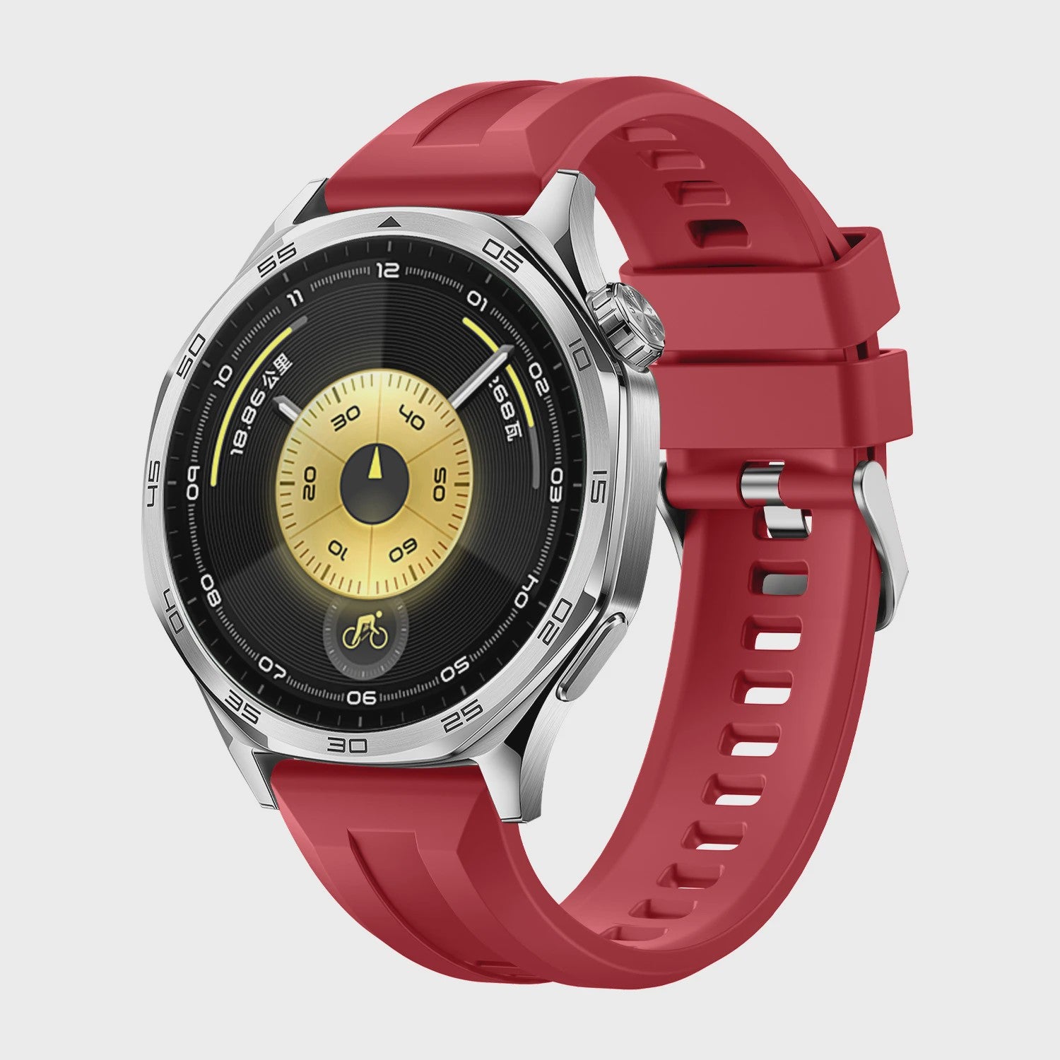 22mm Composiet Siliconen Bandje voor Huawei Watch GT 6/5/4 46mm & Watch 4/5 Pro