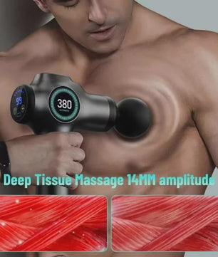 Draagbaar Massagepistool voor Diepe Weefselmassage - USB-C Oplaadbaar