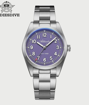 ADDIESDIVE Luxe Heren Quartz Horloge - 100m Waterdicht, Saffierglas & BGW9 Lume (AD2521)