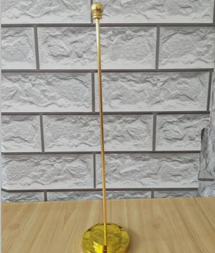 Algerijnse Bureauvlag met Metalen Voet (Goud of Zilver) 14x21cm