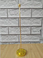 Algerijnse Bureauvlag met Metalen Voet (Goud of Zilver) 14x21cm