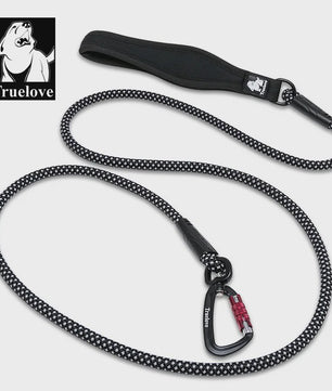 TrueLove Nylon Hondentuig met Reflecterende Haak en Neopreen Handvat