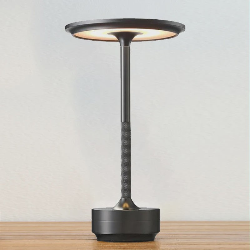 Draadloze Sfeerverlichting Tafellamp - Aluminium LED, Dimbaar & Oplaadbaar