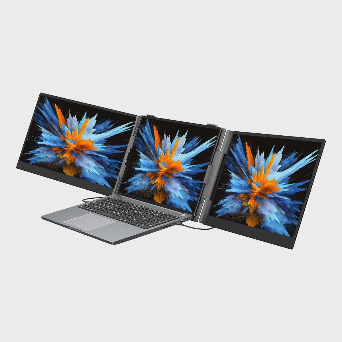 Blackview DCM6 14" FHD IPS Triple Laptop Screen Extender - Draagbaar & Uitbreidbaar