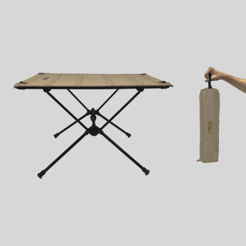 Tarka Opvouwbare Campingtafel - Lichtgewicht Oxford Stof, Draagbaar & Waterdicht