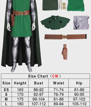 Doctor Doom Cosplay Kostuum voor Heren - Compleet Superhelden Outfit