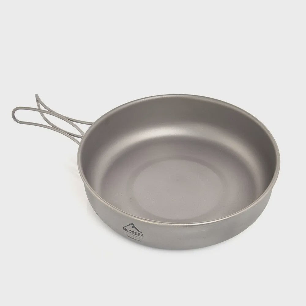 Widesea Titanium Kookset - Lichtgewicht Pannenset voor Outdoor Avonturen