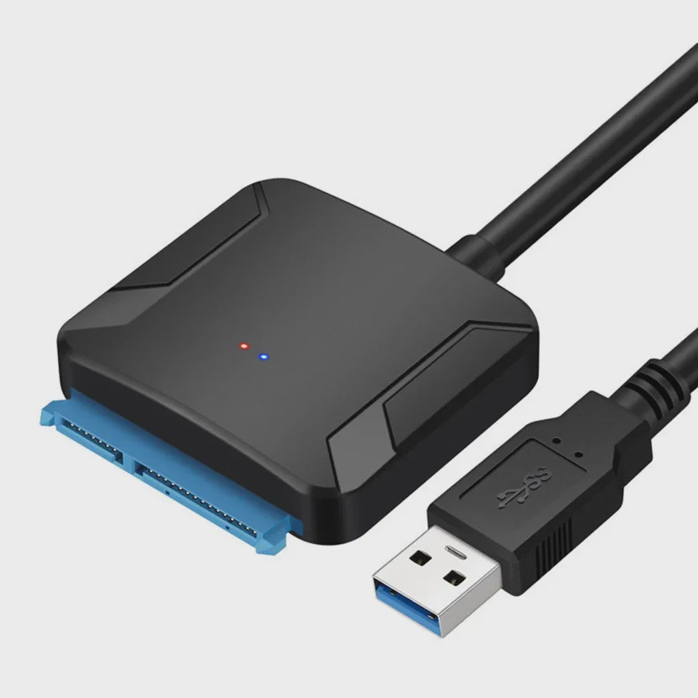 SATA naar USB 3.0 Adapter Kabel voor 3.5/2.5 inch HDD/SSD - Ondersteunt UASP & 12V Voeding